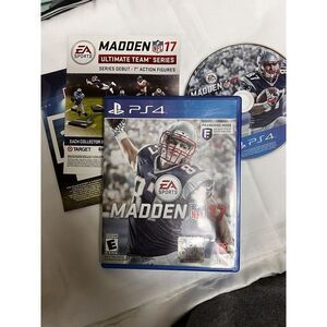 Madden 17 PS4 PlayStation‎ 4  NFL Football Game Great Combine Shipping 0133